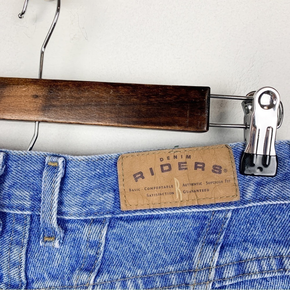 Vintage 90s Riders by Lee High Waist Straight Leg Jeans Sz 29 - Picture 7 of 11